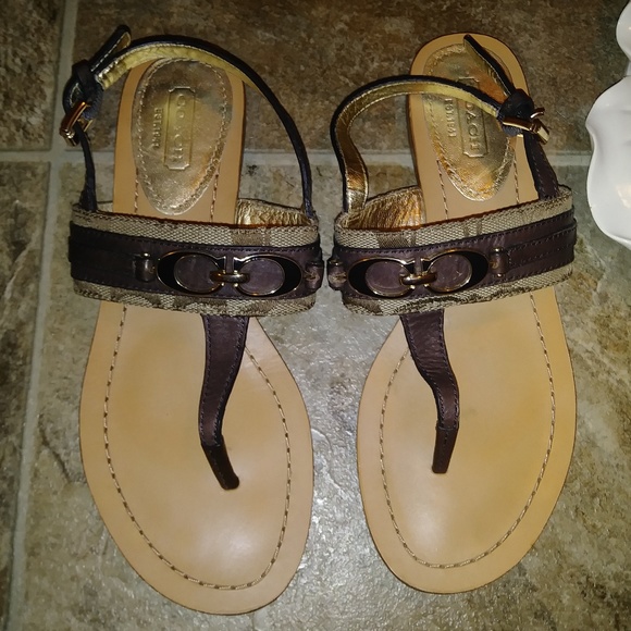 coach sammy sandals